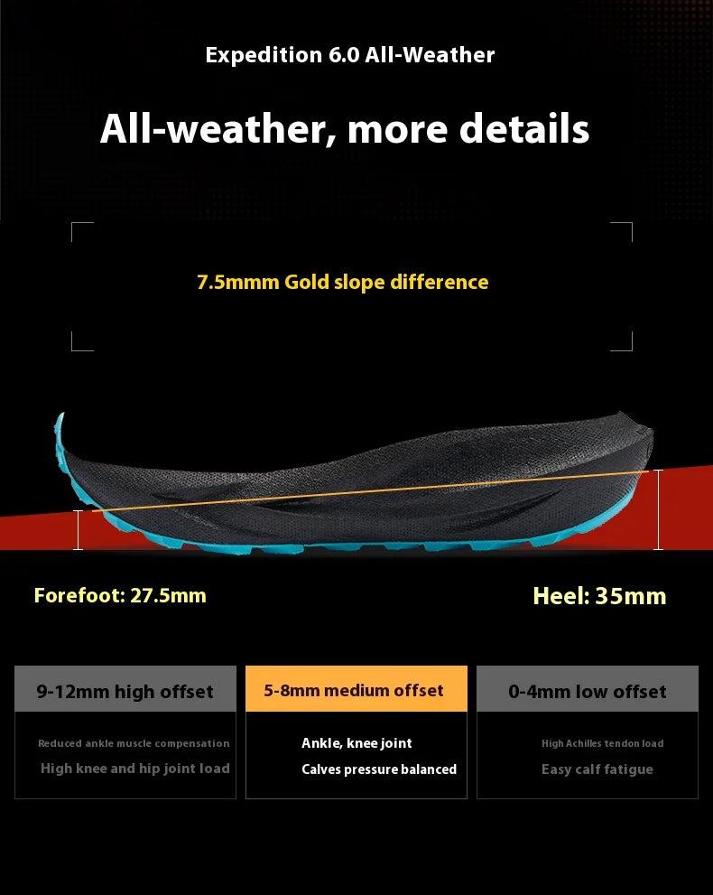 BMAI Trail Running Shoes – Lightweight Breathable -Orange