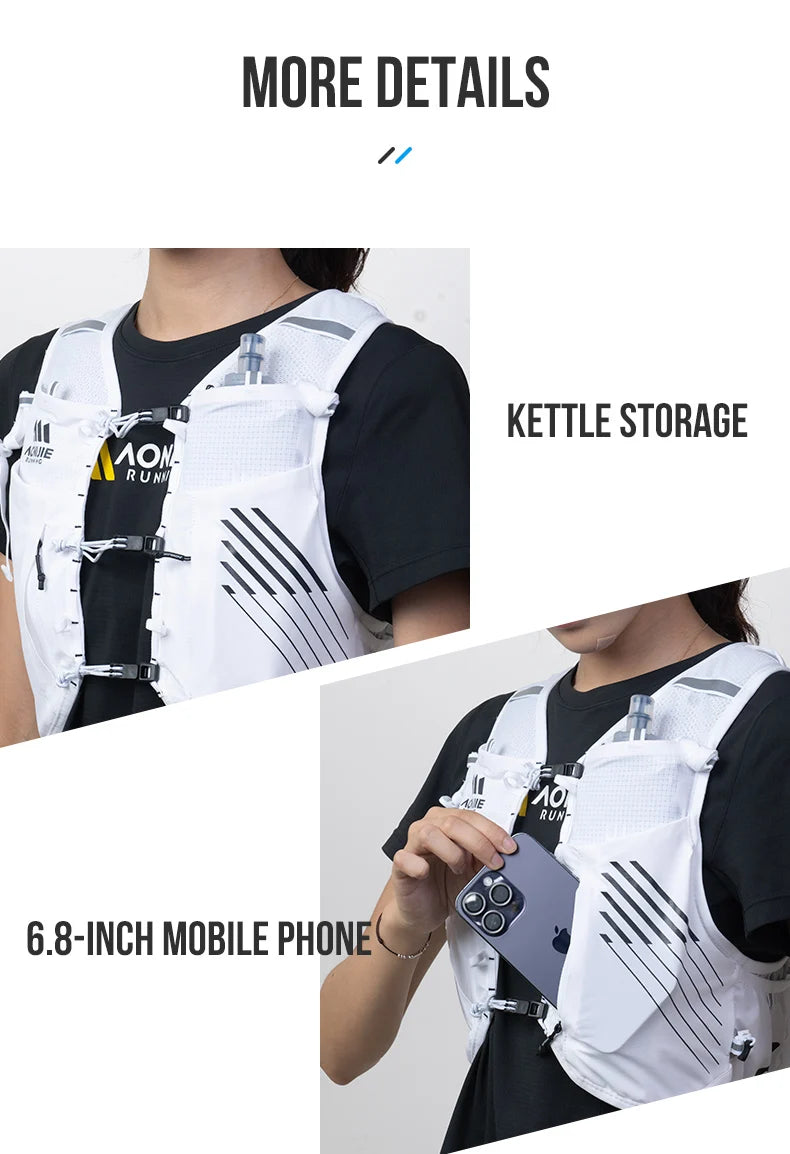 Chaleco 10L  AONIJIE C9116 - Con o Sin Accesorios