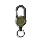 Retractable Carabiner Clip with Steel Cable