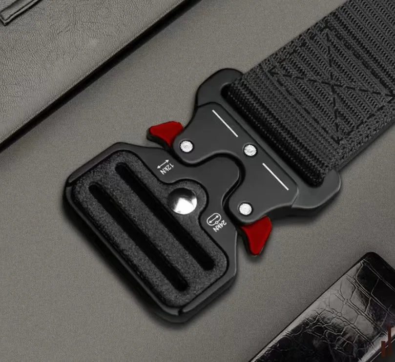 Tactical Quick Release Belt for Hiking, Camping & Work