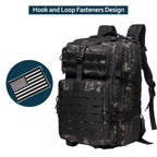 50L Waterproof Tactical Backpack for Hiking & Camping