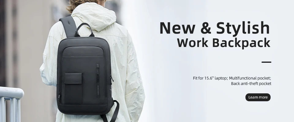 Smart Waterproof Laptop Backpack