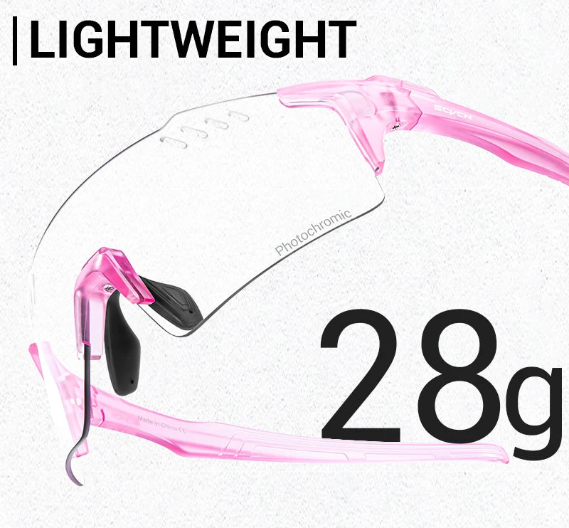 Lentes ActiveVue - Gafas Fotocromáticas Protección UV400 - Rojo