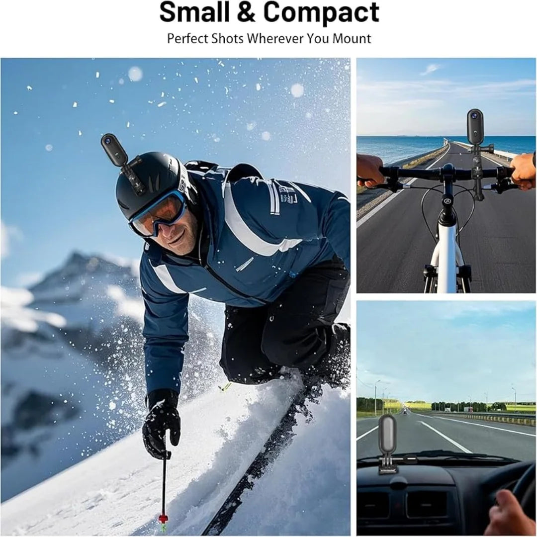 HandsFree Cam 4K – Mini Magnetic Body Camera