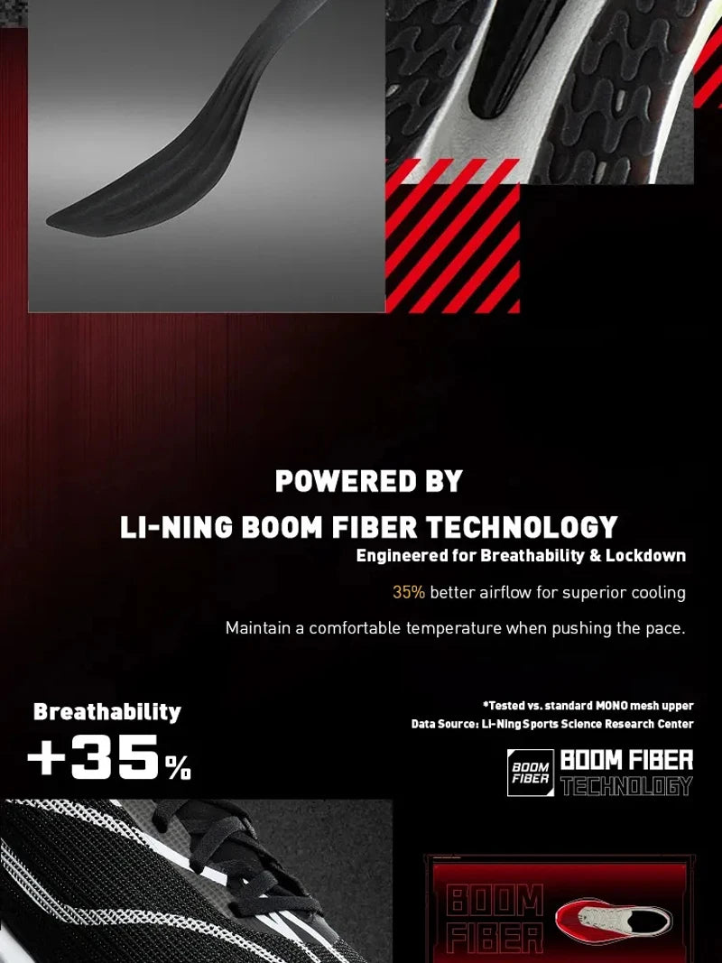 Road  Running Shoes - Li-Ning - Black 1