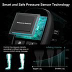 Air Compression Leg & Foot Massager Boots with Remote Control