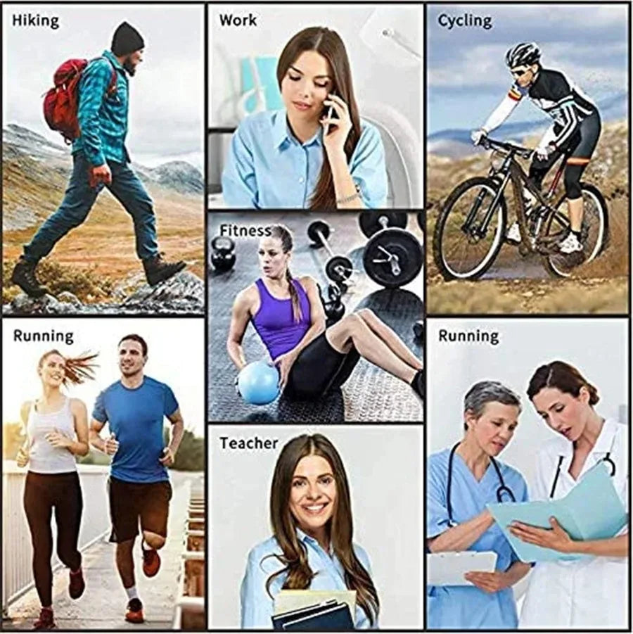 ComfortFlow™ Compression Socks (8 Pairs) | All-Day Support for Nurses, Travel, Running & Recovery