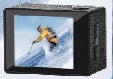HD 4K/30fps Action Camera Pack + Power Bank