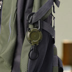Retractable Carabiner Clip with Steel Cable