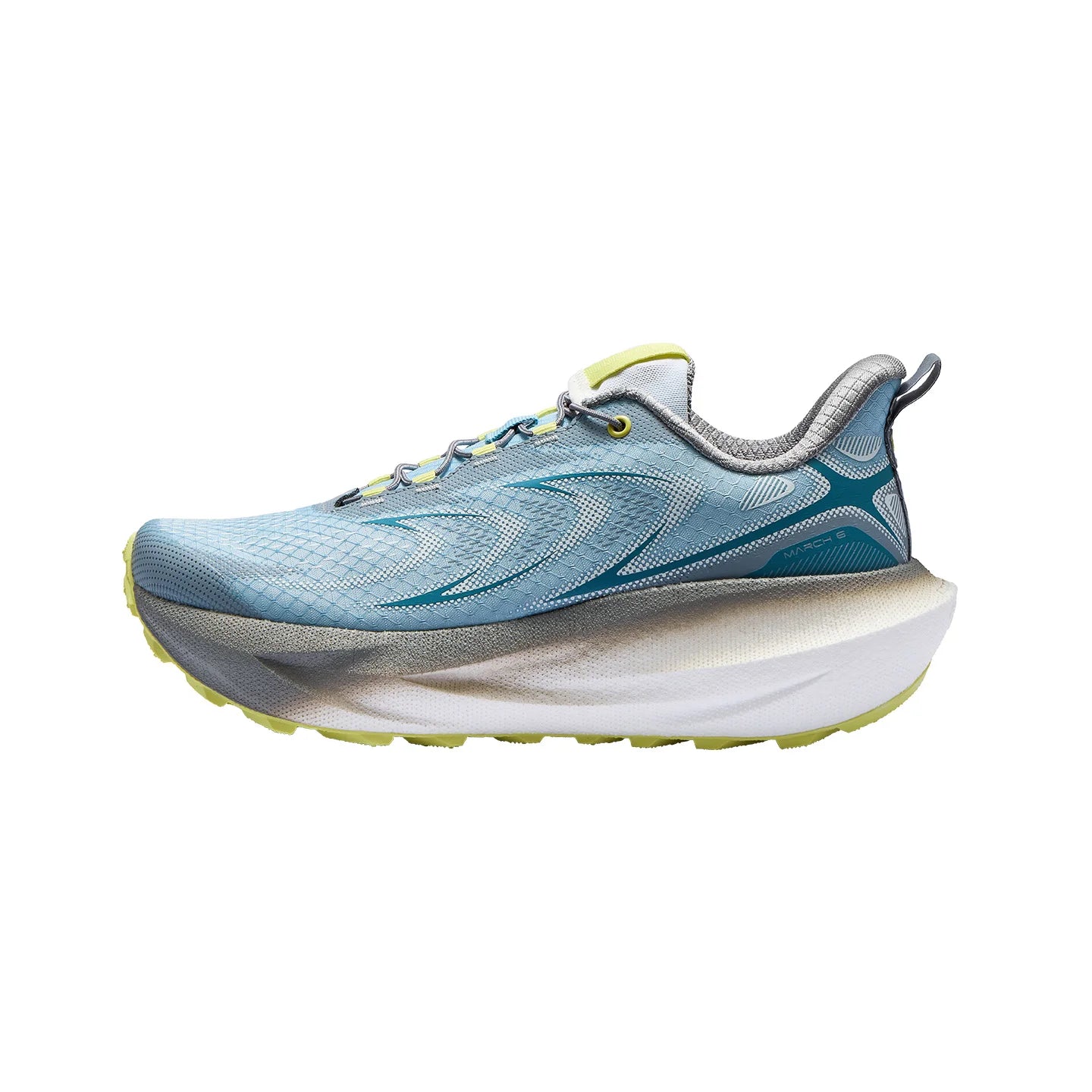 BMAI Trail Running Shoes – Lightweight Breathable - Blue-White