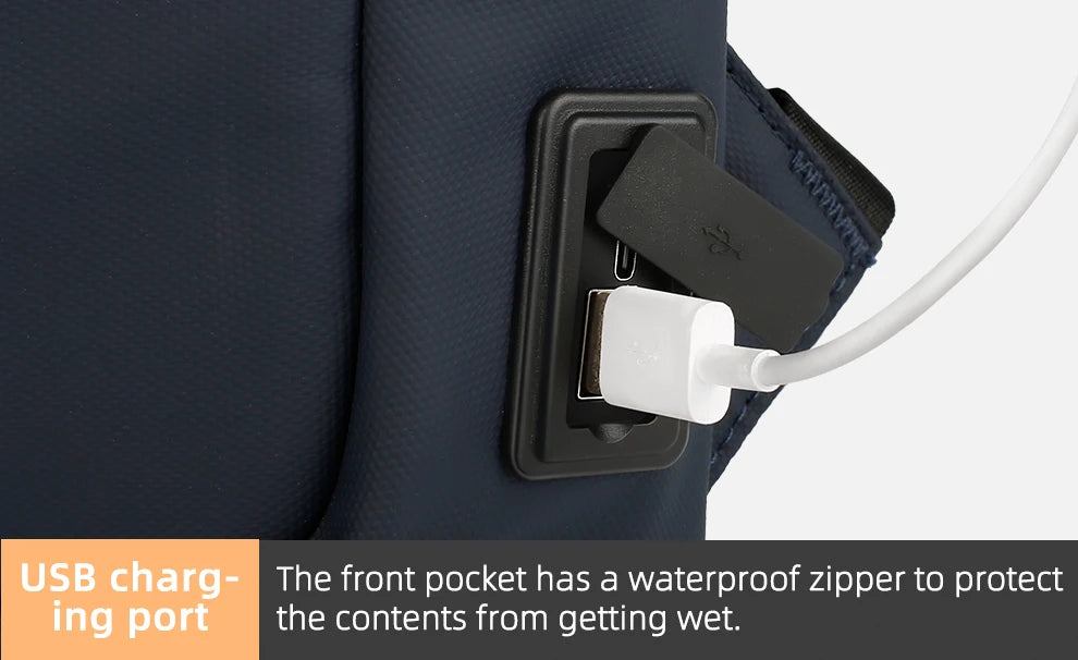 Smart Waterproof Laptop Backpack
