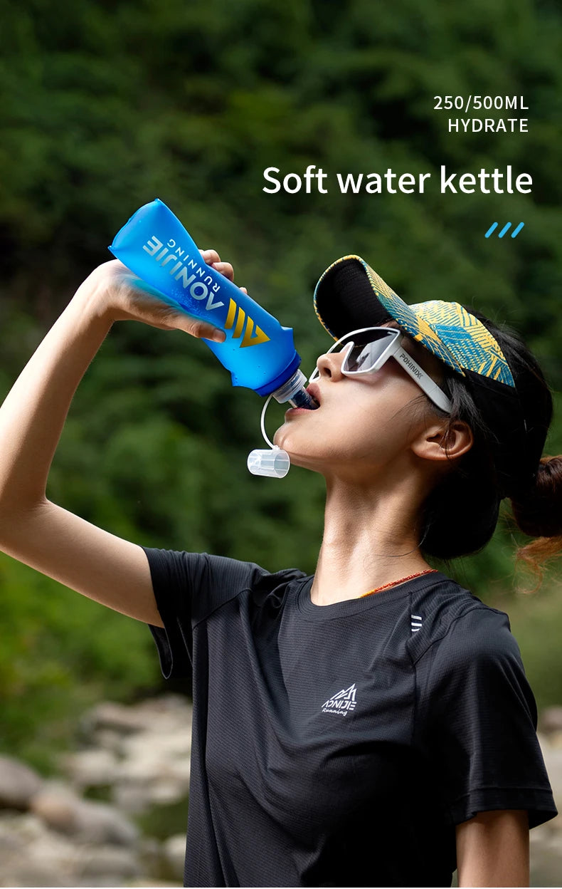 AONIJIE FlexBottle SD30 – Botella Plegable Ultraligera 250ml/500ml