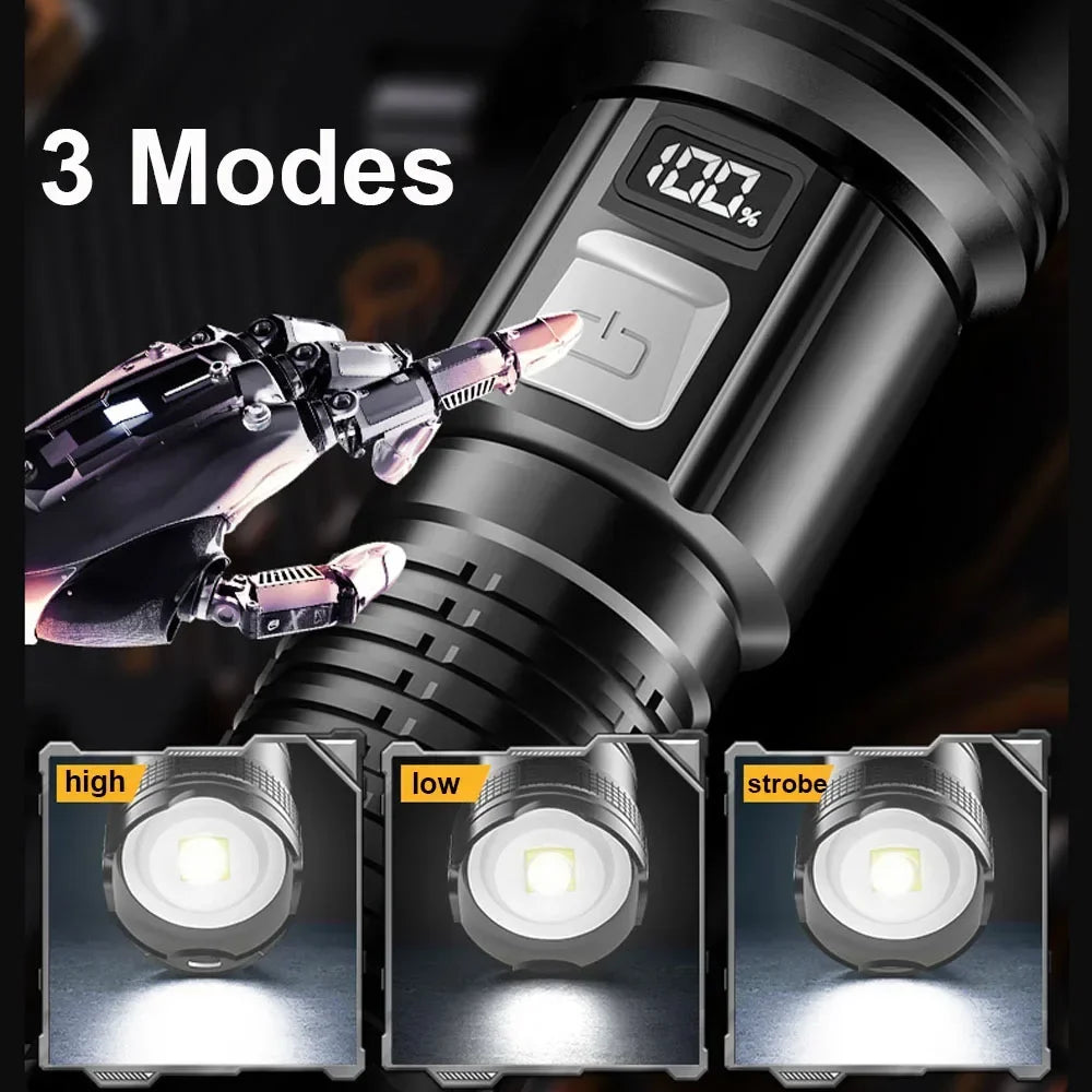 UltraLux Horizon X9 - Linterna de Alto Rendimiento 300K LM