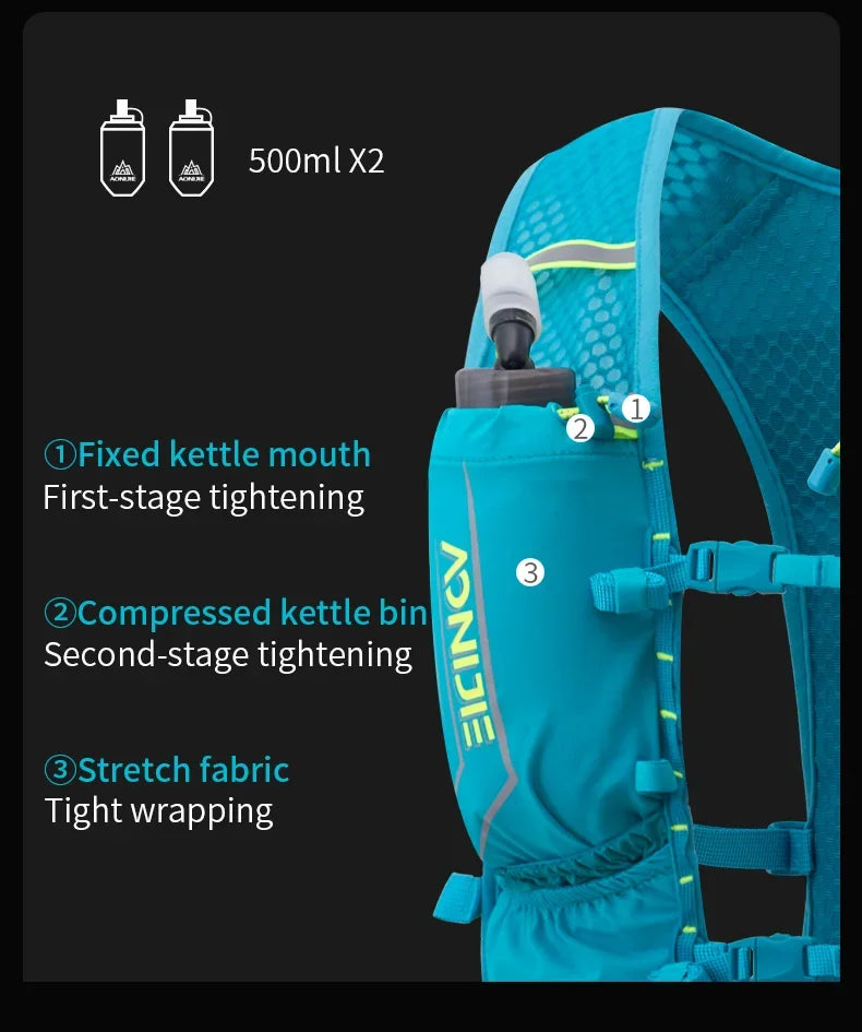 AONIJIE UltraFit Pro C9107 – Chaleco Hidratación Ultraligero