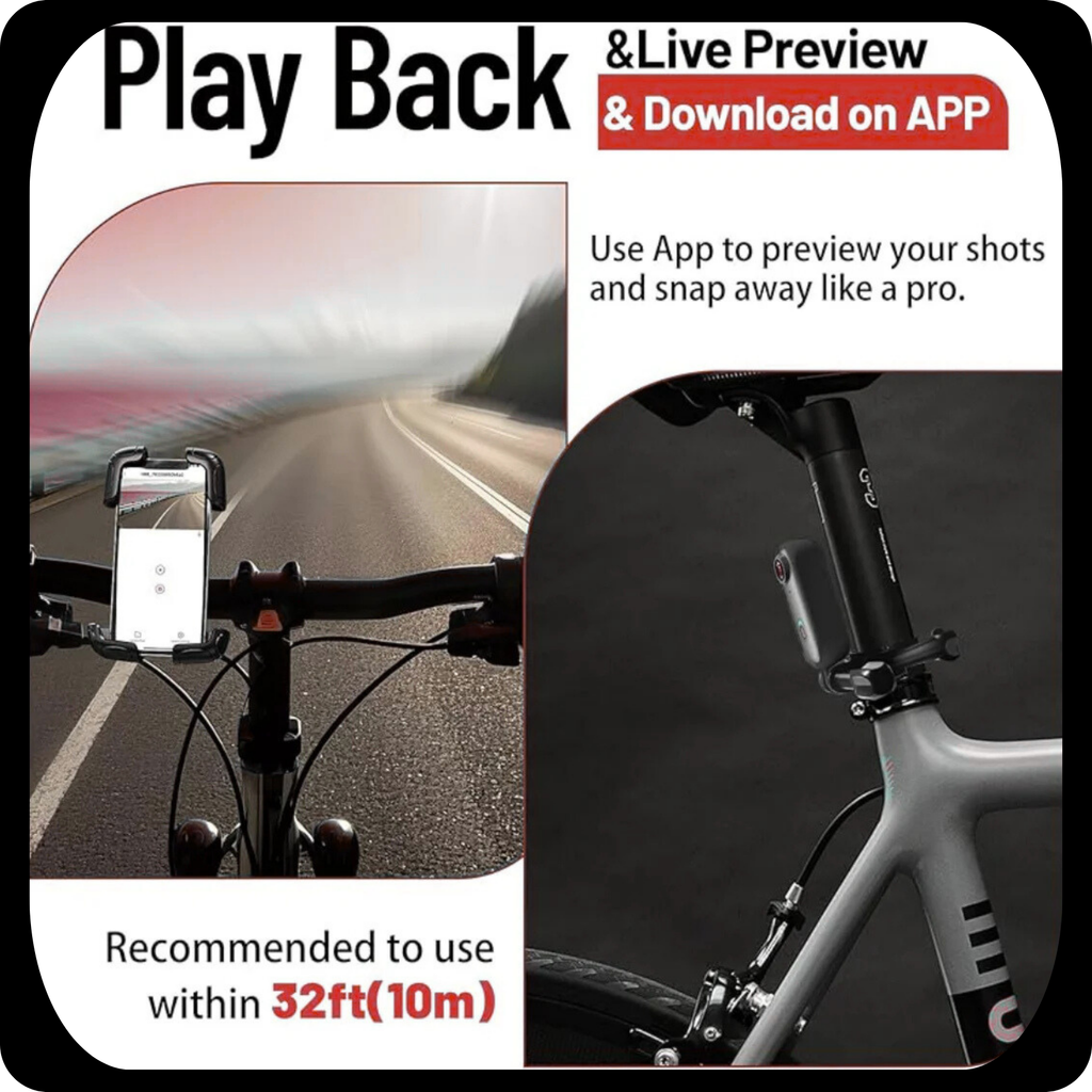 Mini 4K UHD or FHD Action Body Camera