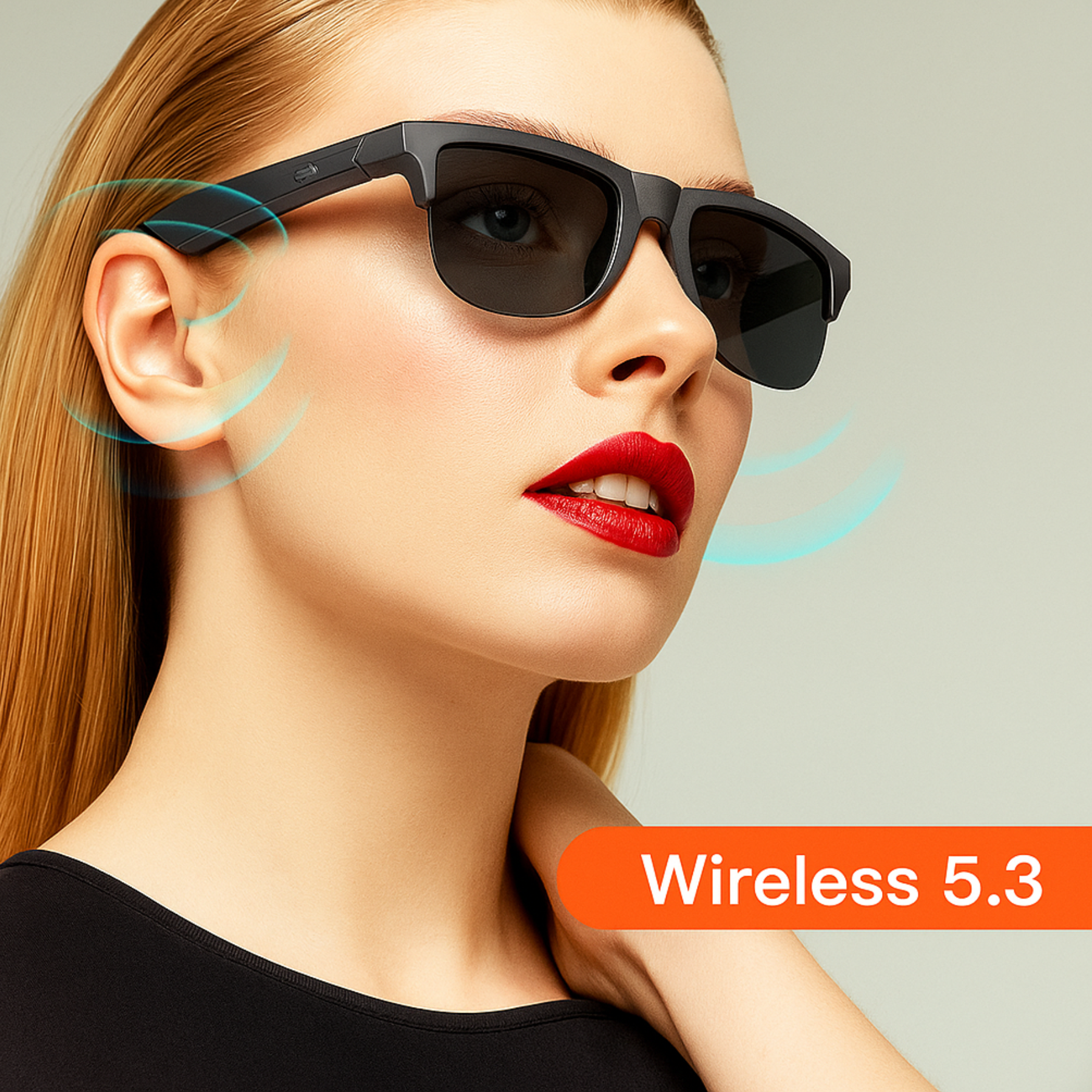 Bluetooth Smart Glasses for Running and Outdoor Sports