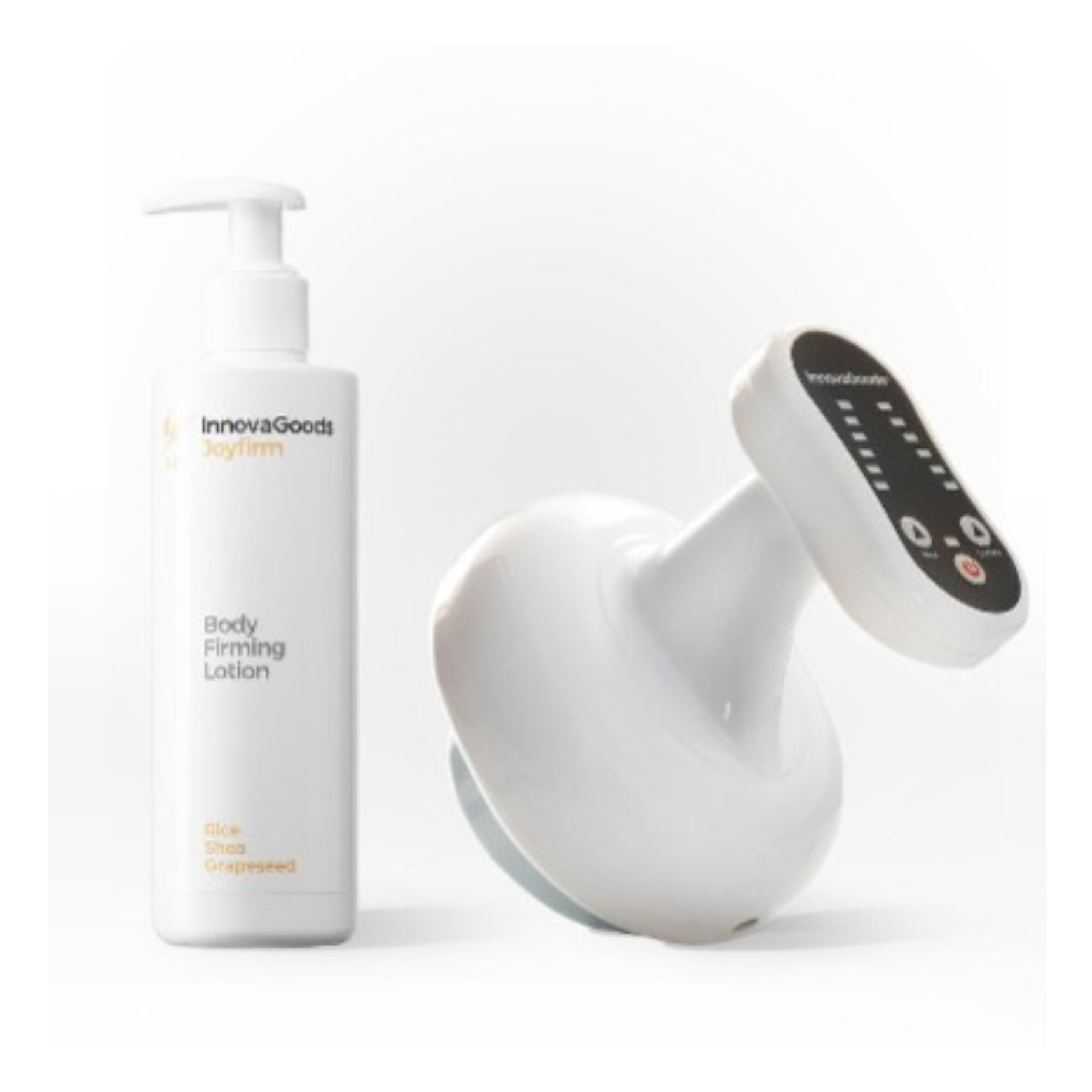 Pack Anticelulítico Premium – Loción Reafirmante + Masajeador de Calor