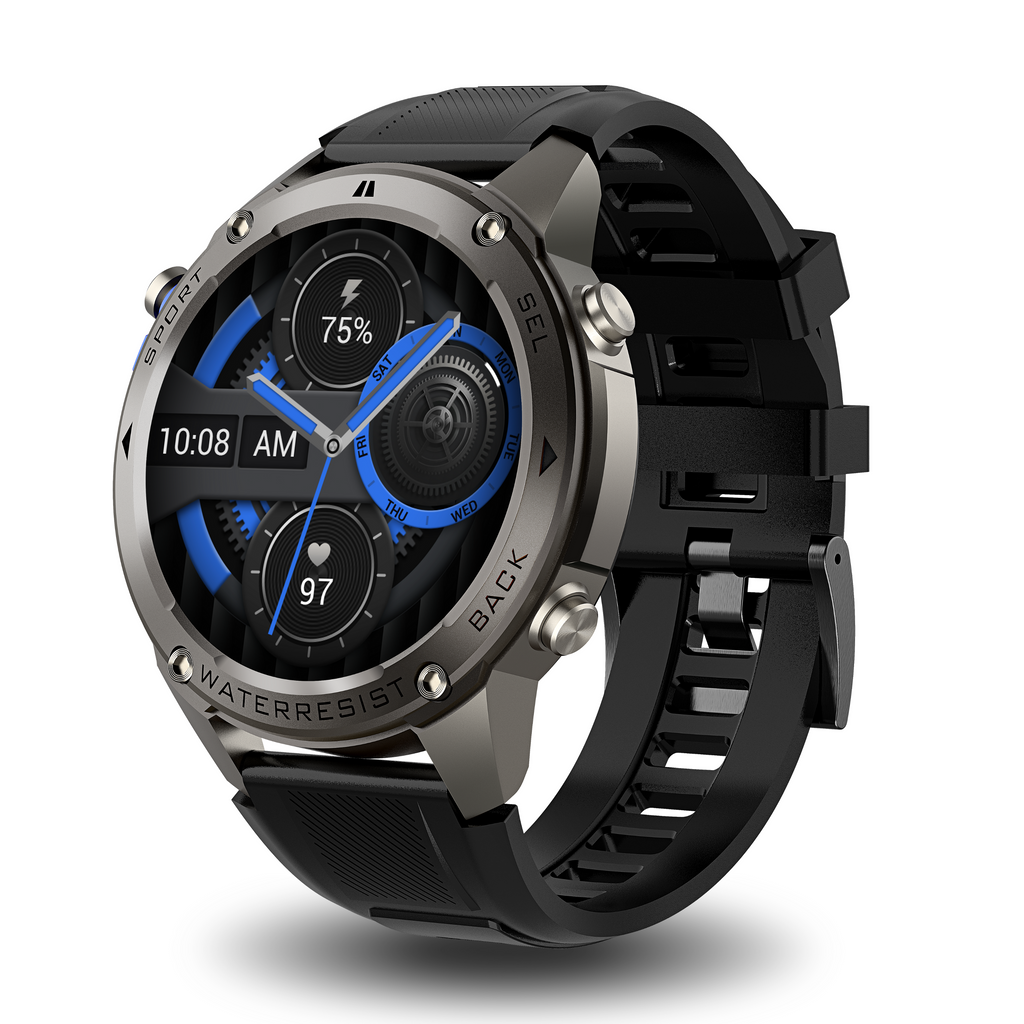 Gaia56 Pro GPS Smartwatch - Plateado