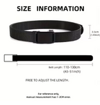 Military tactical belt with automatic buckle