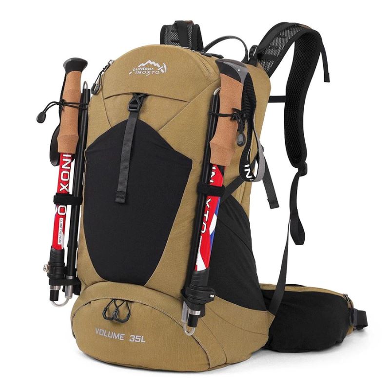 Mochila Impermeable para Montañismo 35L - TrekShield Max