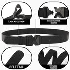 New men's belt 125 cm with buckle