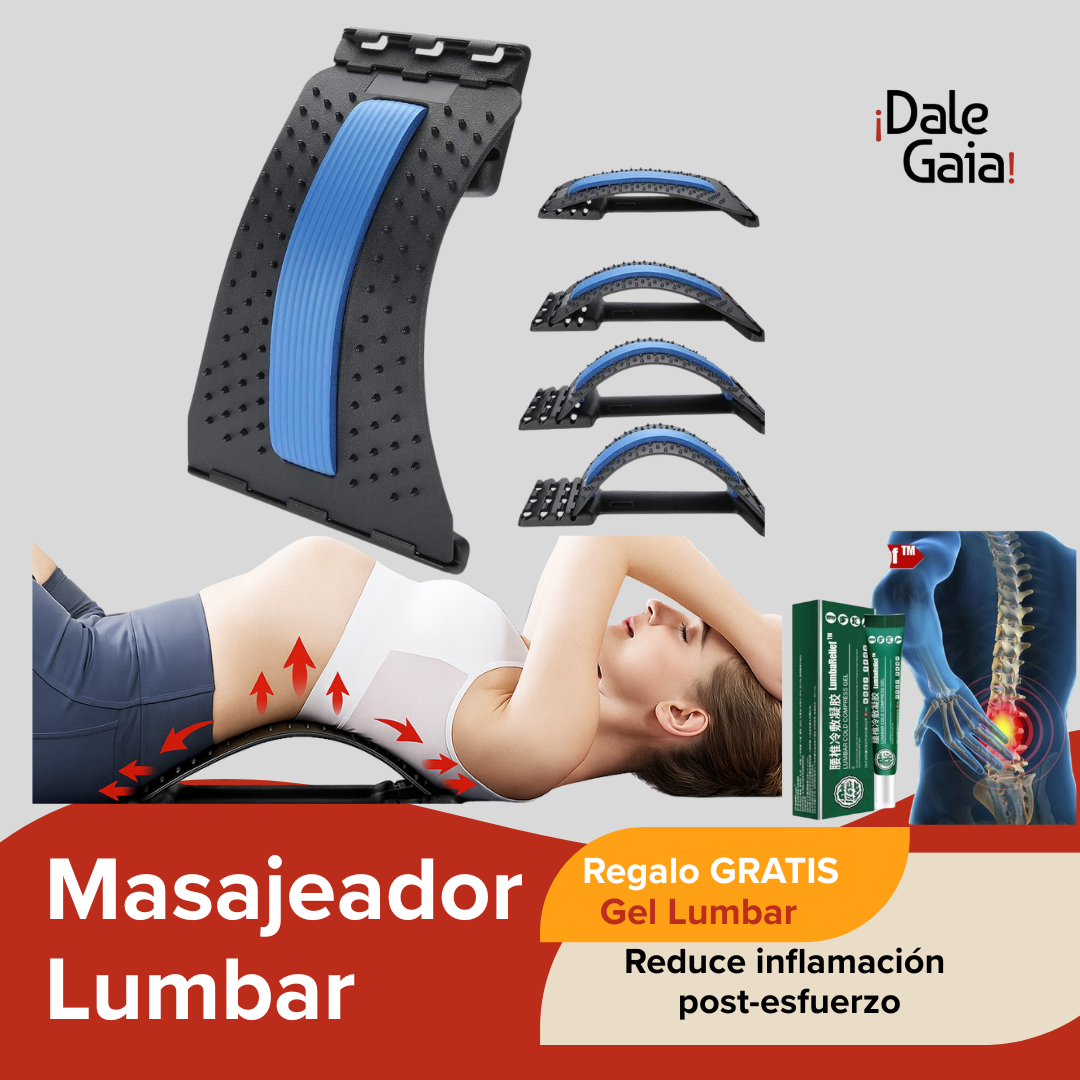 Masajeador Lumbar  + Regalo: Gel Lumbar