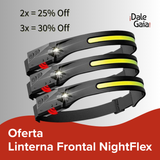 Linterna Frontal LED con Sensor Inteligente  - Trail Running y Aventuras al Aire Libre