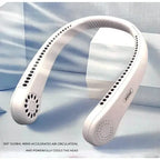 BREEZE-NECK: Ventilador de Cuello Sin Aspas – Frescura Portátil y Silenciosa