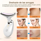 LUMI-SKIN - Masajeador antiarrugas facial con 7 luces