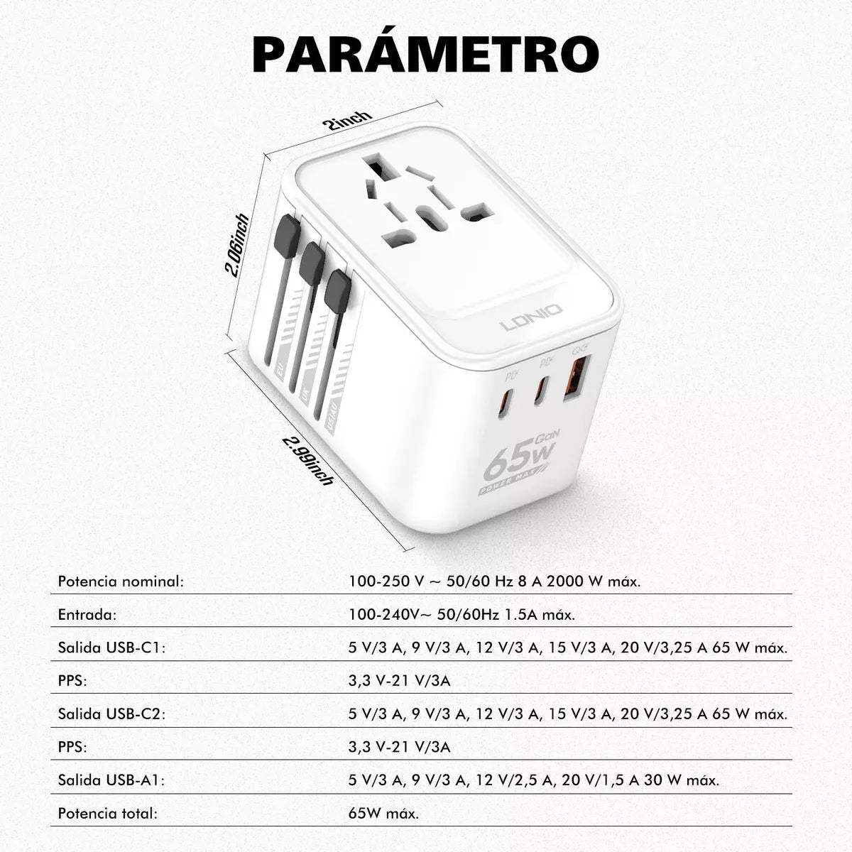 – Carga Rápida y Compatibilidad Total