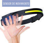 Linterna Frontal LED con Sensor Inteligente  - Trail Running y Aventuras al Aire Libre