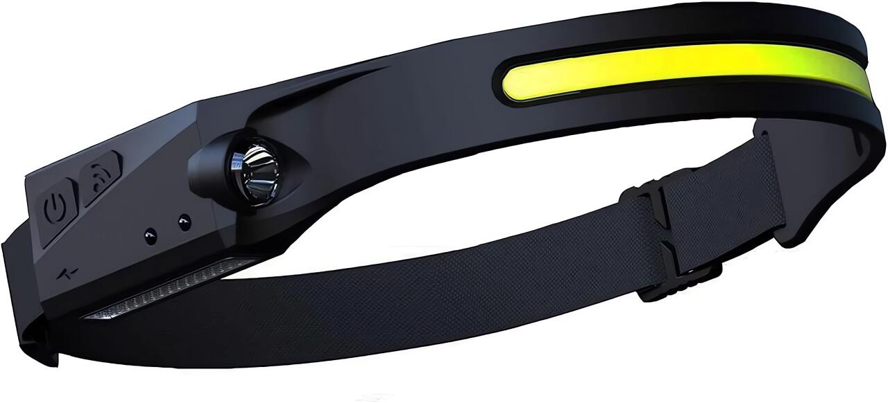 Linterna Frontal LED con Sensor Inteligente  - Trail Running y Aventuras al Aire Libre
