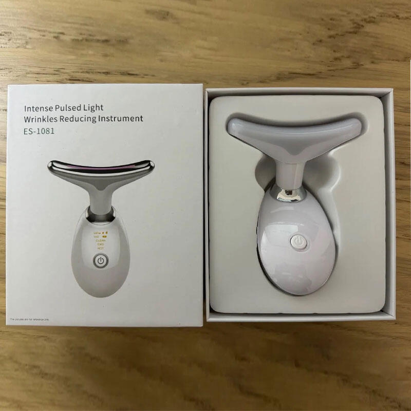LUMI-SKIN™ – Anti-Wrinkle Facial Massager with 7 LED Light Modes
