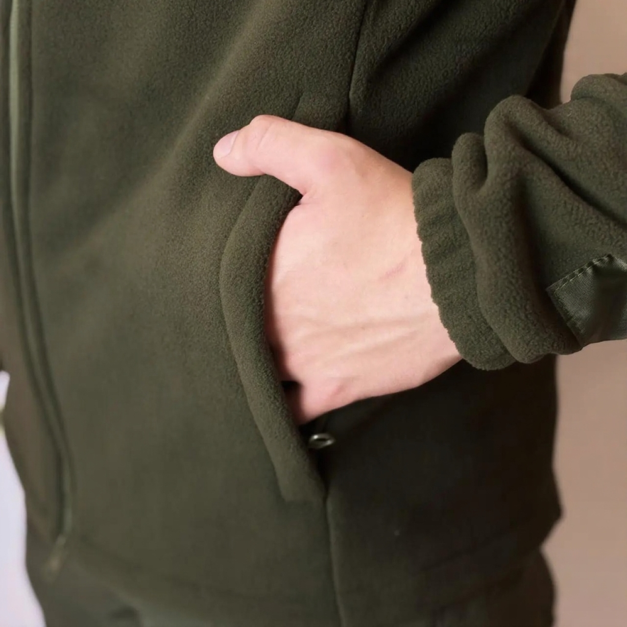 CRAFTECH THERMACORE Gen 1.2 Olive Green Tactical Fleece Jacket